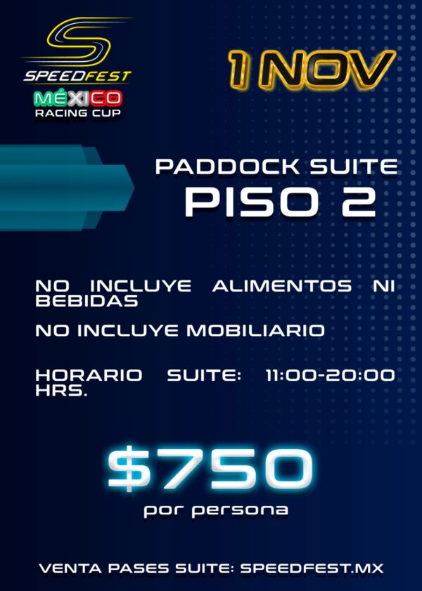 Paddock Suite Piso 2