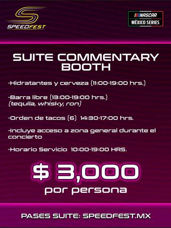 COMMENTARY BOOTH