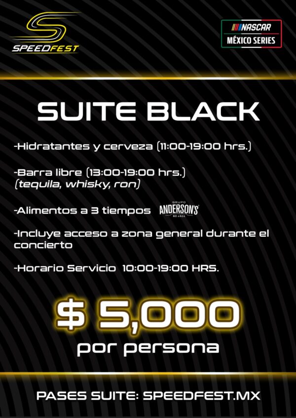 Suite Black SpeedFest
